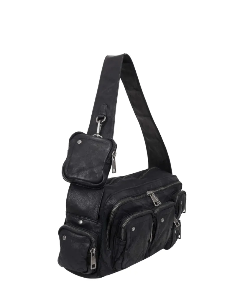 Alimakka Pocket washed black w. antique silver