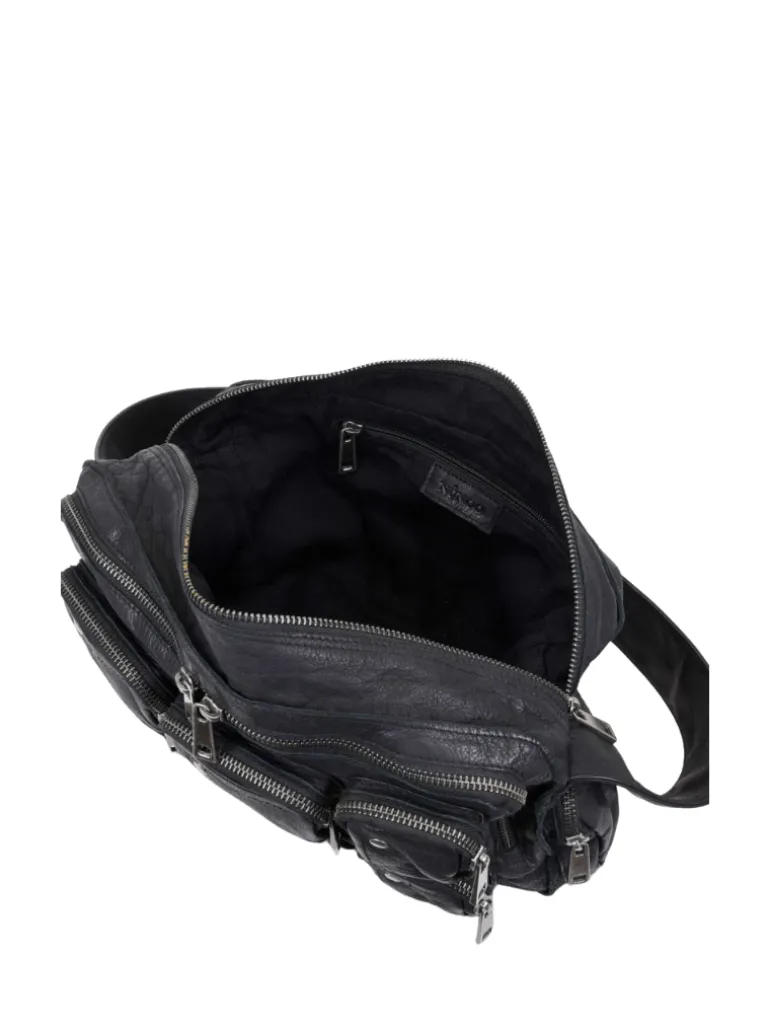 Alimakka Pocket washed black w. antique silver