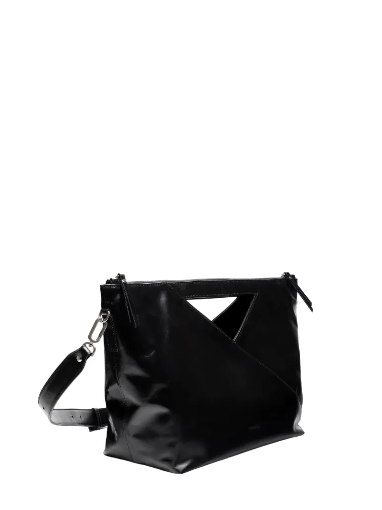 Atto black crash leather
