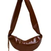 Banana bag XS glossy brown