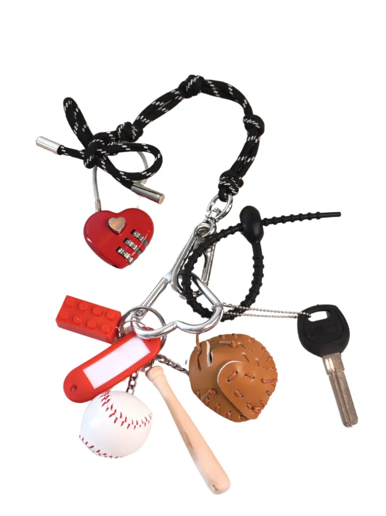 Baseball star charm