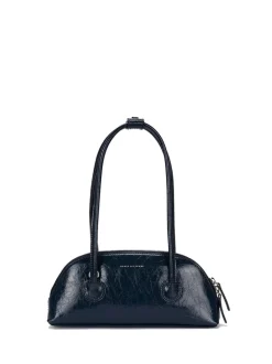 Bessette shoulder black crinkle