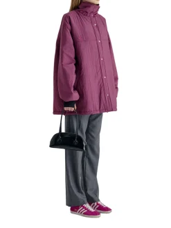 Bessette shoulder black crinkle