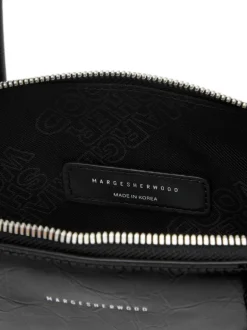 Bessette shoulder black crinkle