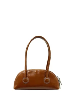 Bessette shoulder brown crinkle