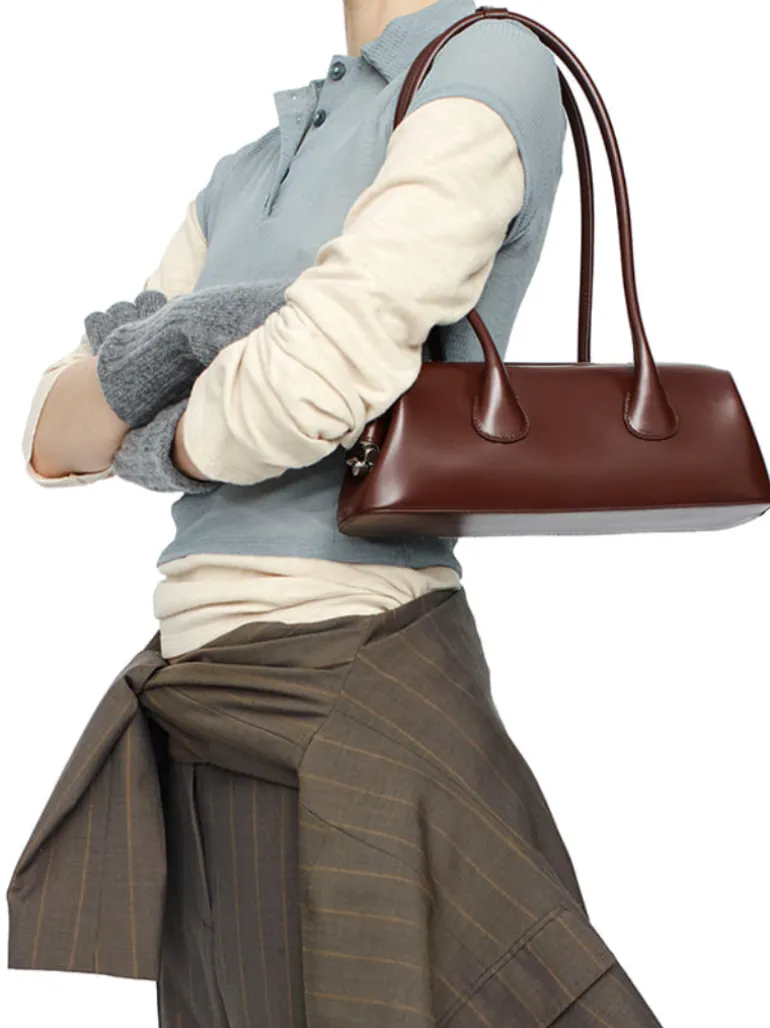 Boat Wide mini choco brown
