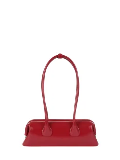 Boat Wide mini plum red