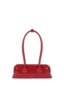 Boat Wide mini plum red