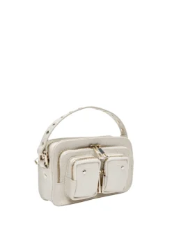 Bolso Helena New Zealand beige with gold Núnno