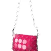 Ch Metacrilato + Cadena metacrilato larga + Funda fucsia
