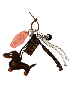 Charm Dog chocolate pink