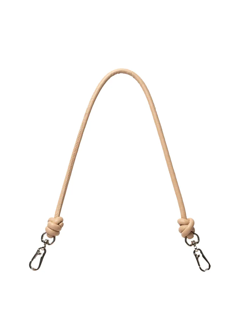 Correa nudo beige