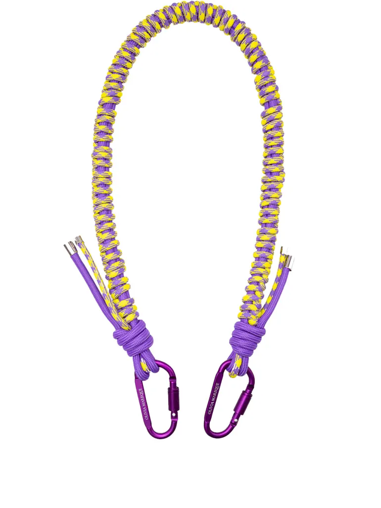 Correa nylon amarilla