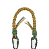 Correa nylon verde y naranja