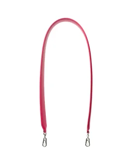 Correa piel fucsia