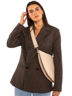 D bag Beige+ asa lisa