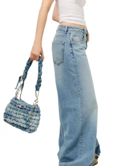 Denim bag claro