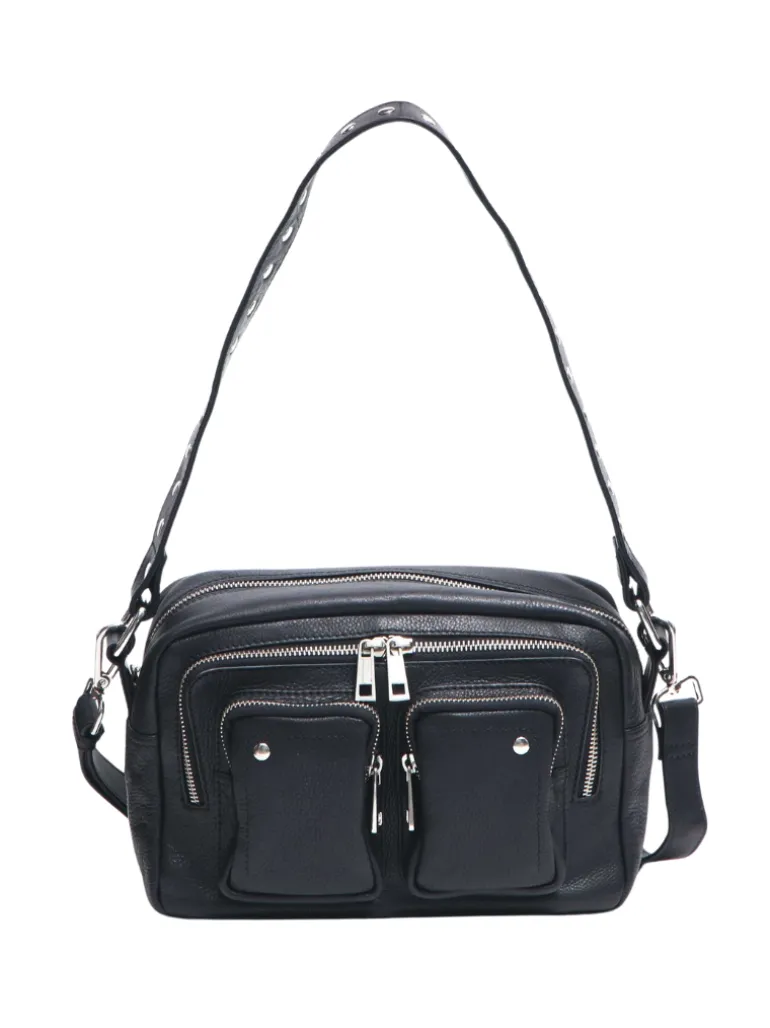 Ellie Organic Leather black