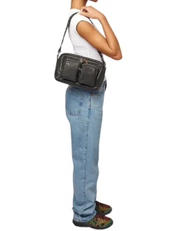 Ellie Organic Leather black
