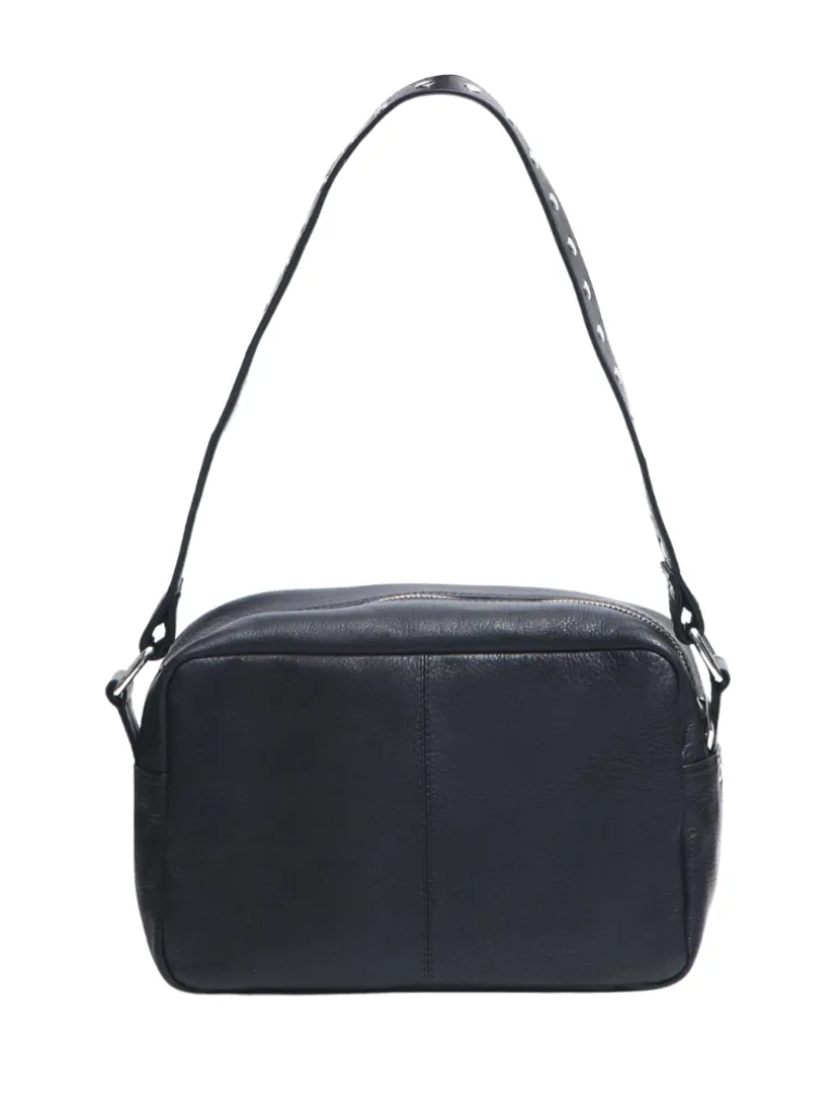 Ellie Organic Leather black
