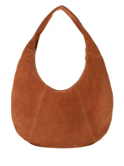 Gabi Suede Toffee w. Gold