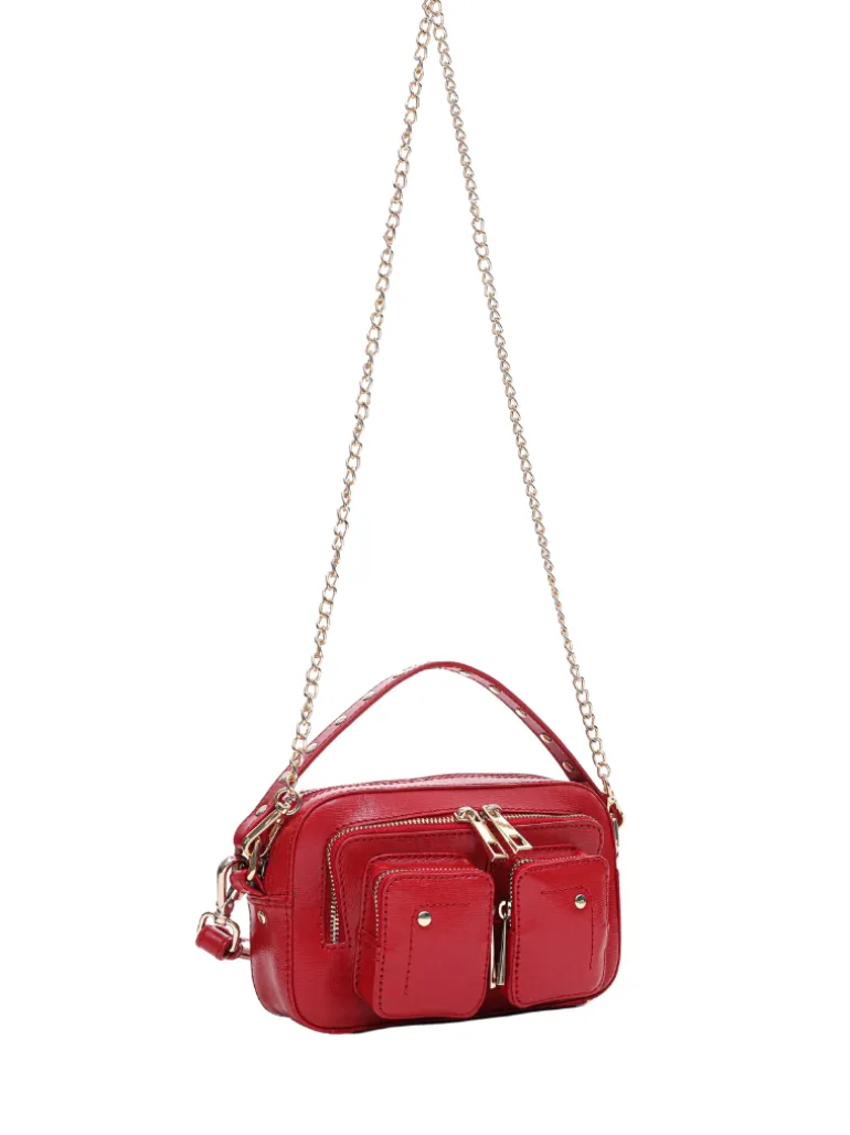 Helena Florence bright red w. gold