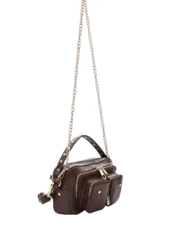 Helena Florence dark brown w. gold