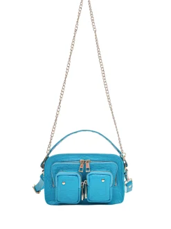 Helena New Zealand bright blue w. gold