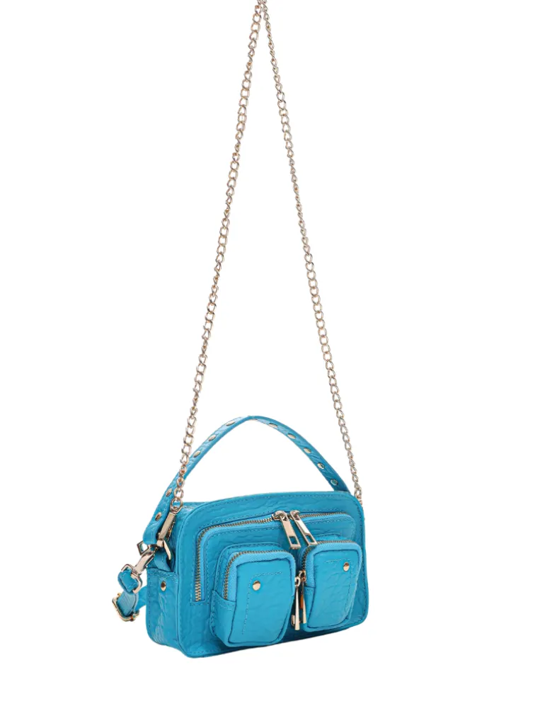 Helena New Zealand bright blue w. gold