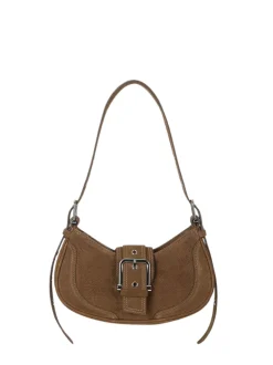 Hobo Brocle nubuck brown