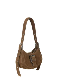 Hobo Brocle nubuck brown