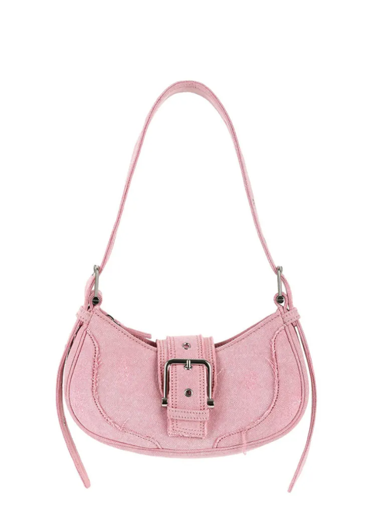 Hobo Brocle pink denim