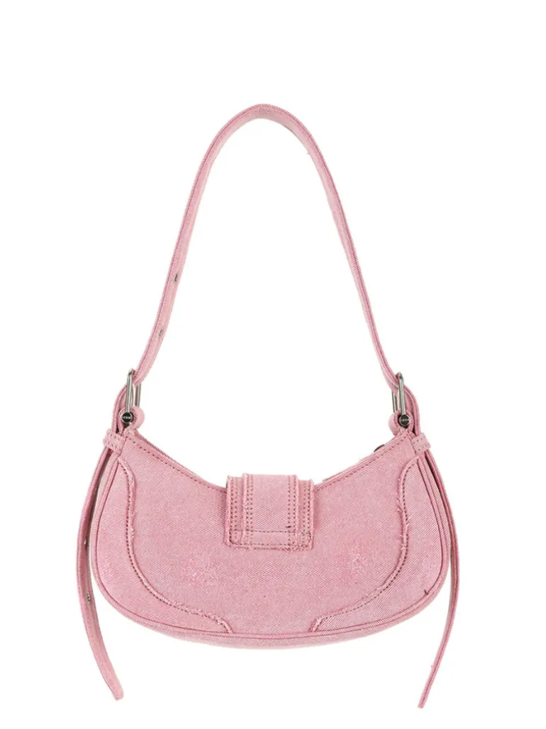 Hobo Brocle pink denim