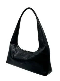 Hobo large black pull up crinkle