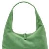 Hobo large green tea suede