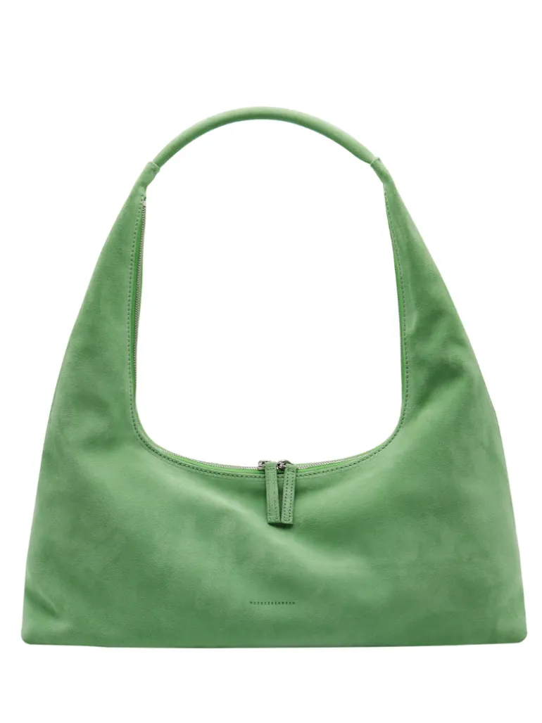 Hobo large green tea suede