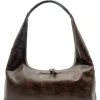 Hobo large washed brown pull up