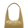 Hobo shoulder beige crinkle