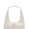 Hobo shoulder cream glossy plain