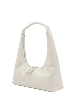Hobo shoulder cream glossy plain