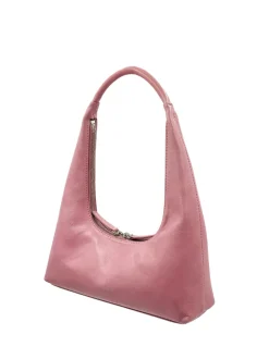Hobo shoulder pink pull up crinkle