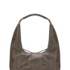 Hobo shoulder washed brown pull up