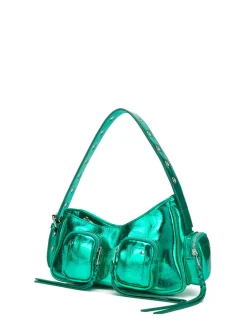 Jennifer Pocket Recycled Cool green