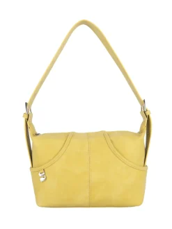 Joan shoulder chartreuse
