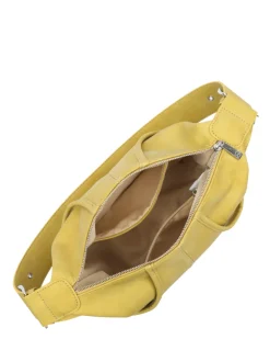 Joan shoulder chartreuse