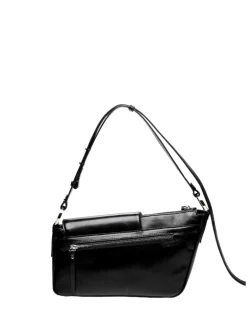 Lanzarote mini black crash leather