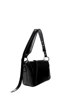 Lanzarote mini black crash leather
