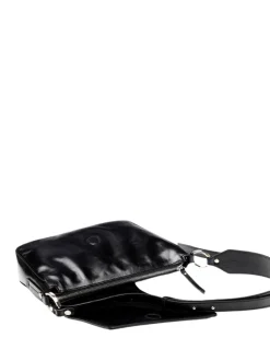 Lanzarote mini black crash leather