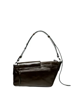 Lanzarote mini olive crash leather