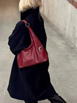 Lola shoulder bag burgundy